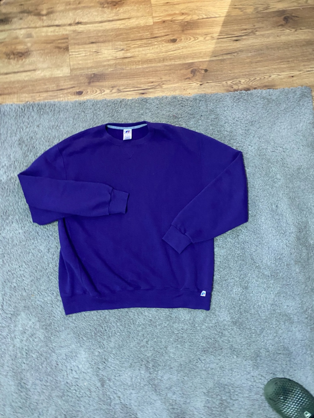 Vintage Russell Athletic Purple Pullover Sweatshirt